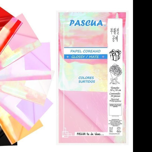 PAPEL COREANO 14 FEBMADRES 57X57 PASCUA E.1